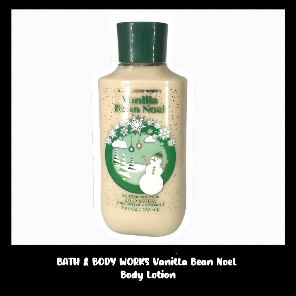 BATH & BODY WORKS Vanilla Bean Noel 8.0 Fluid Ounces Body Lotion